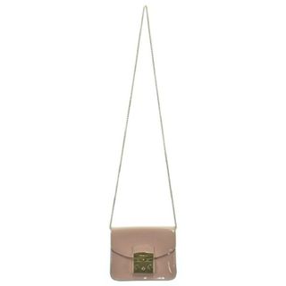 フルラ(Furla)のFURLA フルラ ショルダーバッグ - ピンクベージュ 【古着】【中古】(ショルダーバッグ)