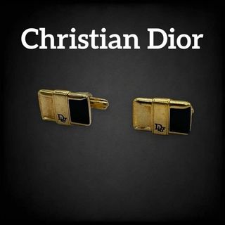 クリスチャンディオール(Christian Dior)のクリスチャンディオール カフスボタン ヴィンテージ ロゴ ゴールド 565(カフリンクス)