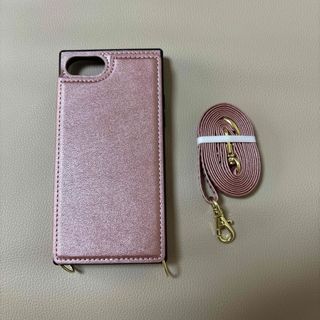 iPhone 7 8  カバー　ショルダー型(iPhoneケース)