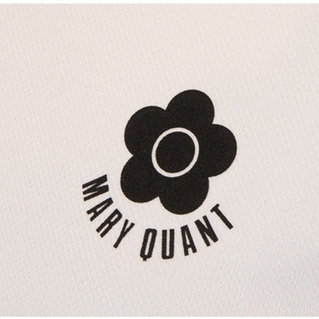 MARY QUANT(マリークワント)のマリークワント　ロゴドライタッチTシャツ　ホワイトL レディースのトップス(Tシャツ(半袖/袖なし))の商品写真