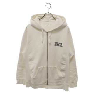 ワコマリア(WACKO MARIA)のWACKO MARIA ワコマリア HEAVY WEIGHT FULL ZIP HOODED SWEAT SHIRT フルジップアップフーディ スウェットパーカー ホワイト GP-Z0001-BLANKLINE(パーカー)