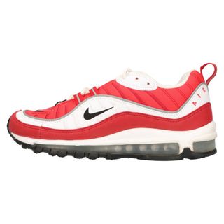 ナイキ(NIKE)のNIKE ナイキ WMNS AIR MAX 98 GYM RED AH6799-101 ウィメンズ エアマックス98 ジムレッド ローカットスニーカー US9/26.0cm レッド/ホワイト(スニーカー)