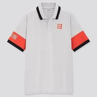 UNIQLO - 2021全豪オープン 錦織圭 ユニクロテニス ポロシャツ　Lサイズ　中古品