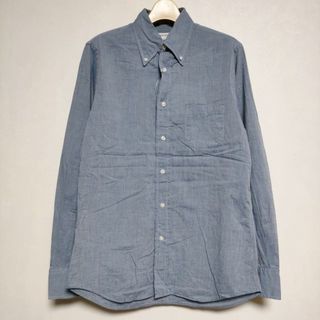 INDIVIDUALIZED SHIRTS - INDIVIDUALIZED SHIRTS ボタンダウン 長袖シャツ ブルー メンズ インディビジュアライズドシャツ【中古】4-0411M∞