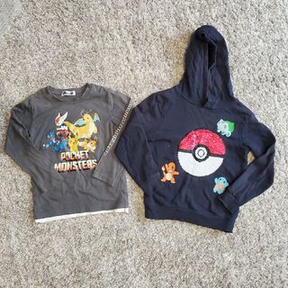 エイチアンドエム(H&M)のポケモン　長袖(Tシャツ/カットソー)