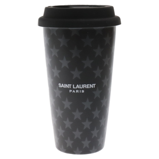 SAINT LAURENT PARIS サンローランパリ stars Coffee mug in ceramic コーヒー マグカップ タンブラー ブラック 661053
