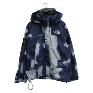 シュプリーム(Supreme)のSUPREME シュプリーム 21AW×THE NORTH FACE Bleached Denim Print Mountain Jacket NP52100I ノースフェイス ブリーチデニム マウンテンジャケット パーカー ナイロンジャケット(マウンテンパーカー)