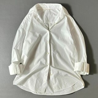 DEUXIEME CLASSE - ドゥーズィエムクラス オーバーサイズシャツ 長袖 白 gu2