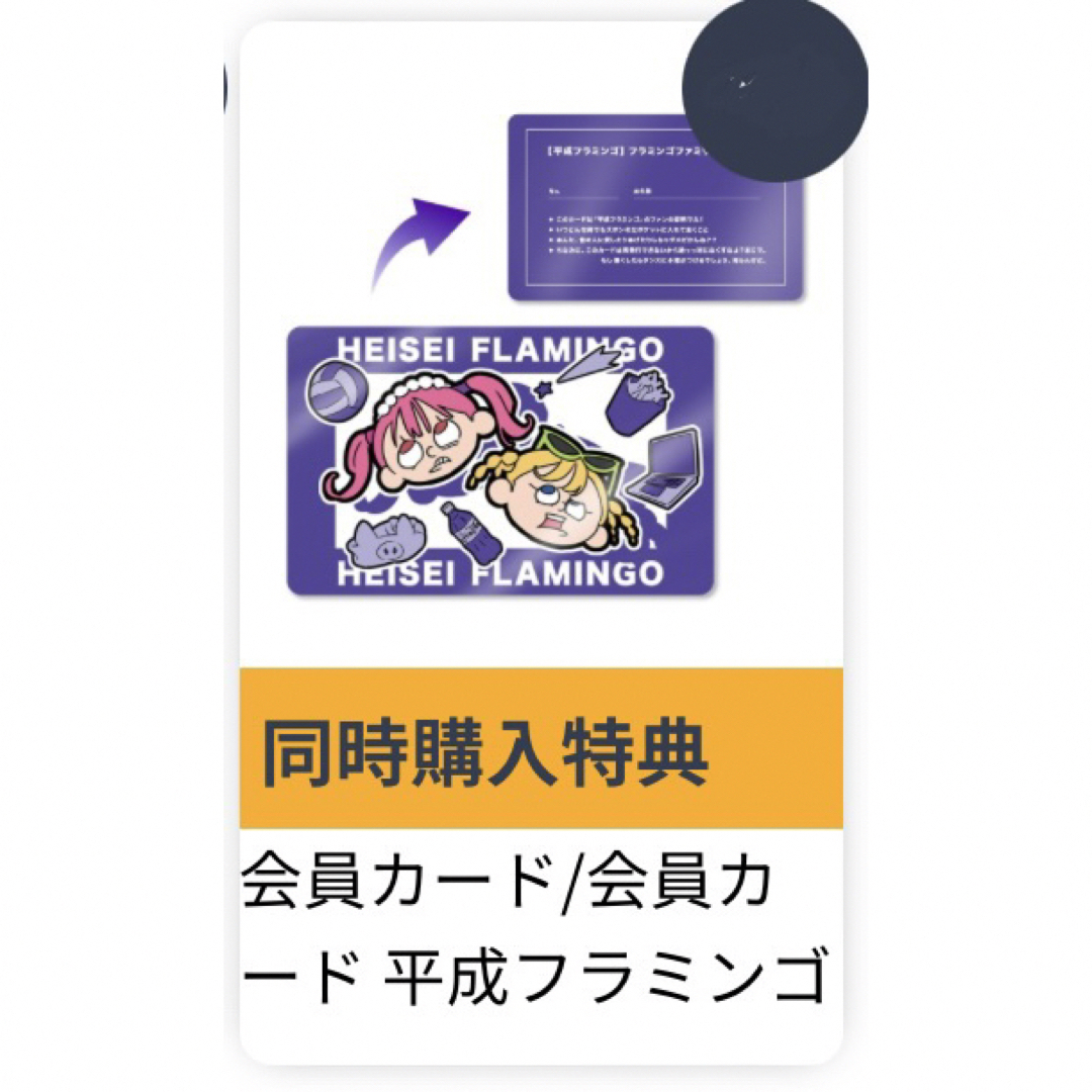 平成フラミンゴ ポケットくじ D-2 会員カード平フラ エンタメ/ホビーのタレントグッズ(女性タレント)の商品写真