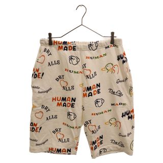 ヒューマンメイド(HUMAN MADE)のHUMAN MADE ヒューマンメイド 23SS PRINTED SWEAT SHORTS プリント スウェット ショーツ ホワイト(ショートパンツ)