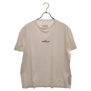 マルタンマルジェラ(Maison Martin Margiela)のMartin Margiela マルタンマルジェラ 20SS 反転ロゴ クルーネック半袖Tシャツ ホワイト(Tシャツ/カットソー(半袖/袖なし))