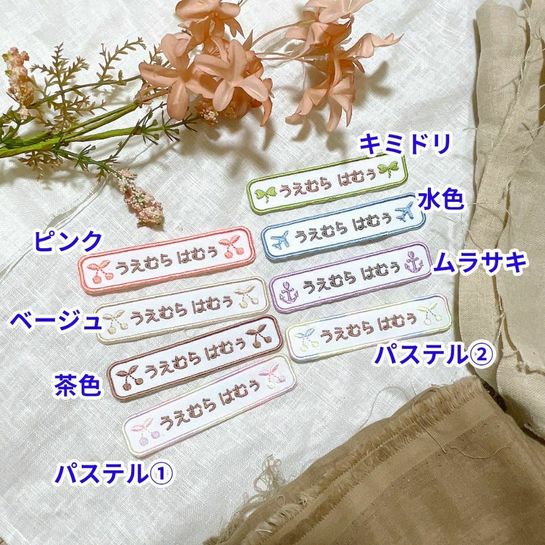 Chii様  ハンドメイドのキッズ/ベビー(ネームタグ)の商品写真