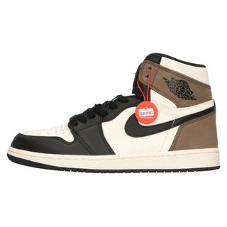 ナイキ(NIKE)のNIKE ナイキ AIR JORDAN 1 RETRO HIGH OG DARK MOCHA エアジョーダン1 レトロ ハイカットスニーカー シューズ ダークモカ ブラウン US9/27.0cm 555088-105(スニーカー)