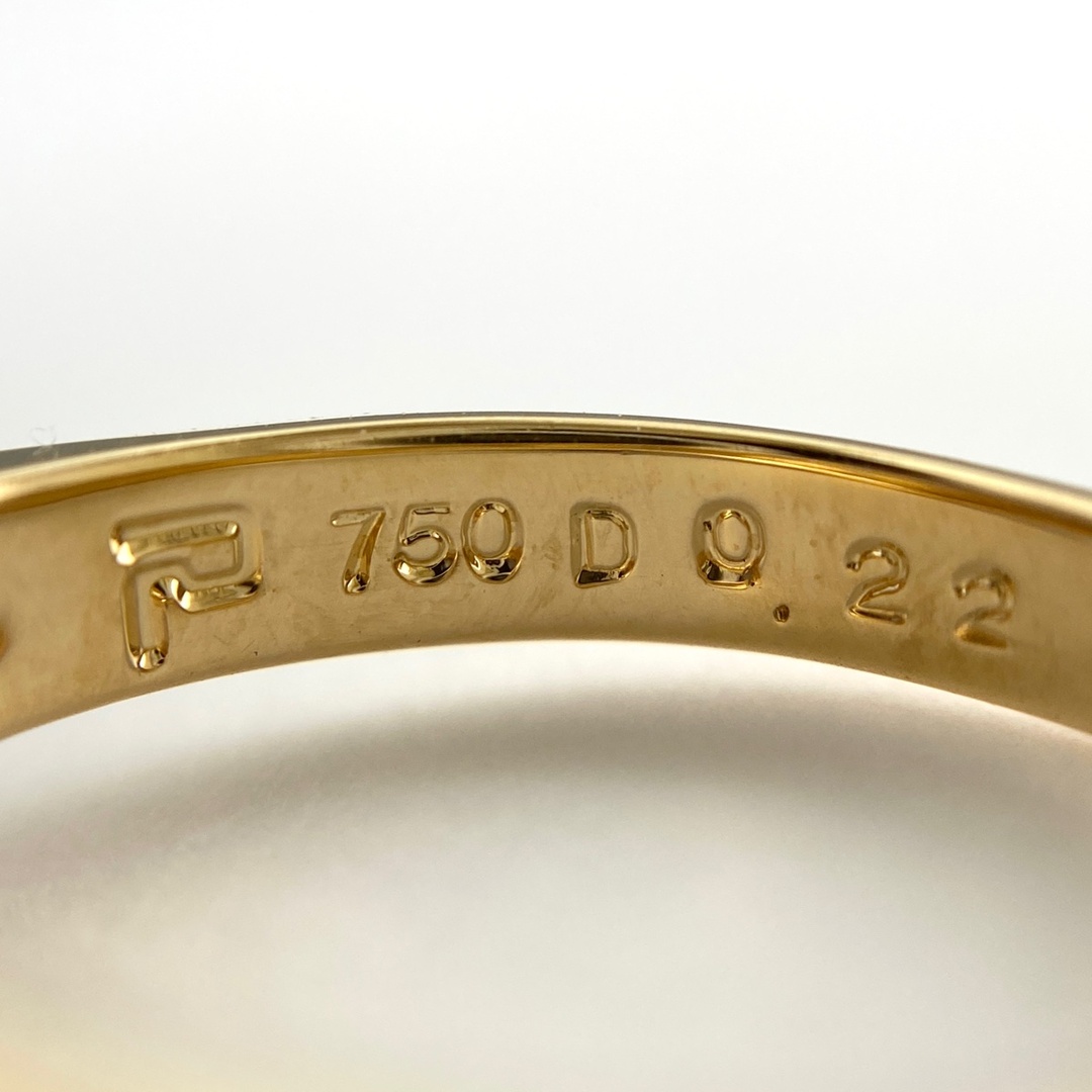 POLA(ポーラ)のポーラ メレダイヤ デザインリング 8号 750 【中古】 レディースのアクセサリー(リング(指輪))の商品写真