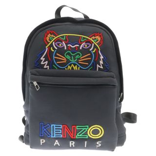 KENZO - KENZO ケンゾー TIGER BACKPACK タイガーロゴ刺繍 バッグパック リュック グレー/マルチ