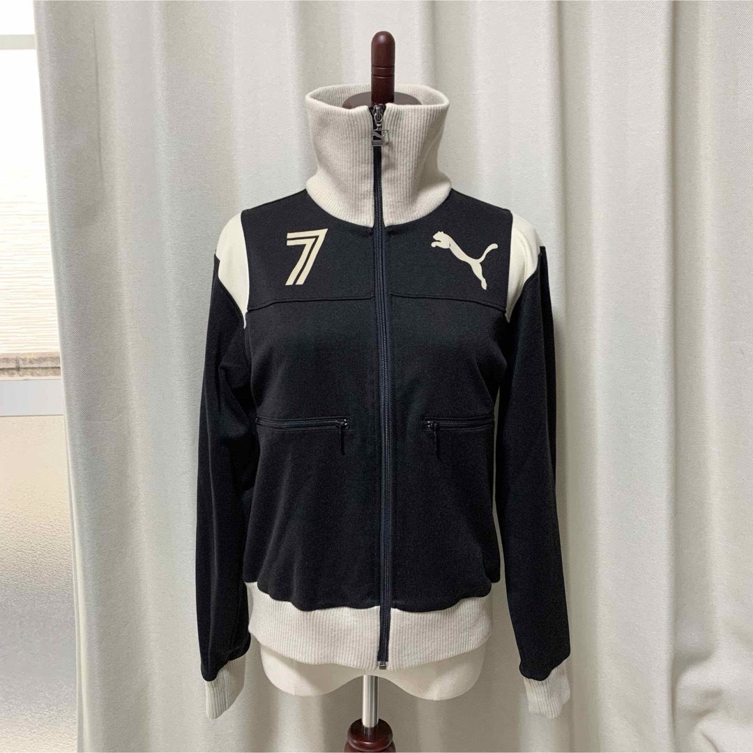 00s PUMA トラックジャケット ロングネック 海外 グランジ y2k 00s PUMA トラックジャケット ロングネック 海外 グランジ y2k
