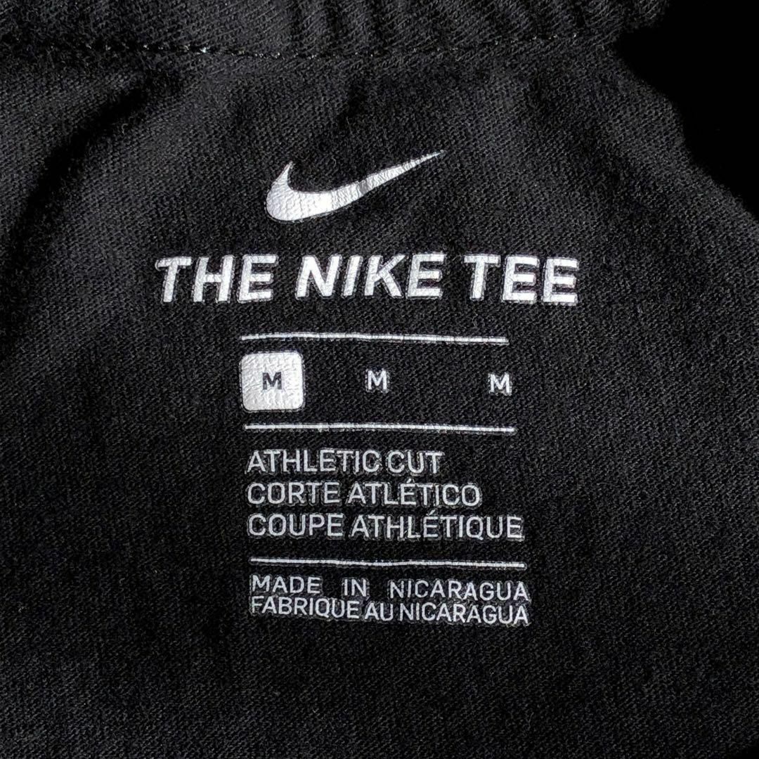 NIKE(ナイキ)のナイキNike　黒ブラック　半袖Ｔシャツ　サイズＭ　メンズ　古着 メンズのトップス(Tシャツ/カットソー(半袖/袖なし))の商品写真