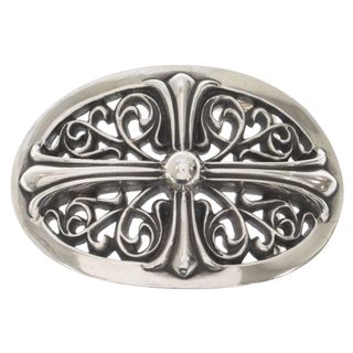 クロムハーツ(Chrome Hearts)のCHROME HEARTS クロムハーツ BUCKL OVAL CROSS1.5 1.5クラシックオーバルクロス シルバーバックル(その他)