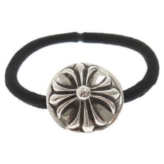 クロムハーツ(Chrome Hearts)のCHROME HEARTS クロムハーツ HAIRBAND クロスボールボタンヘアゴム シルバーコンチョ(その他)