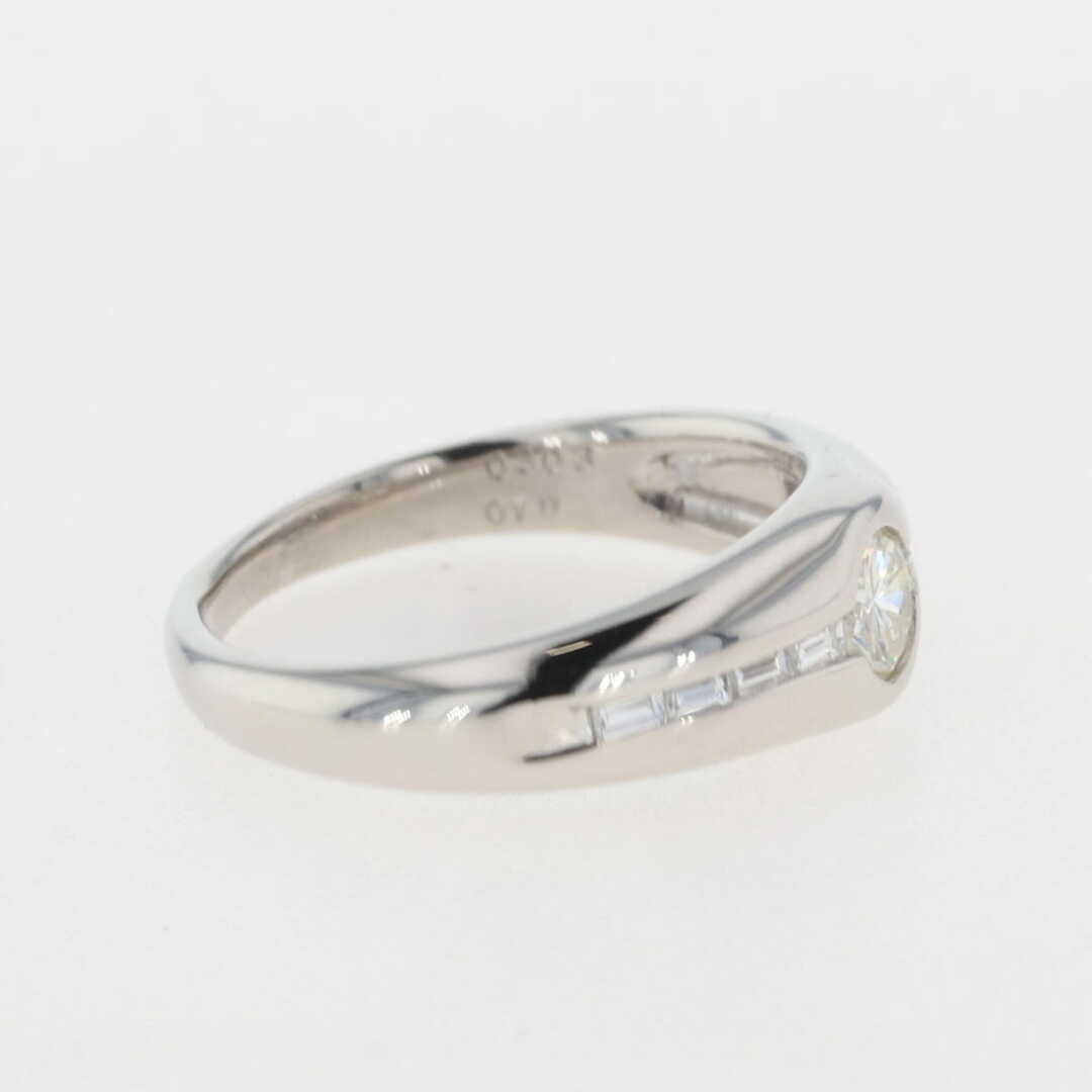 ダイヤモンド デザインリング 11.5号 Pt900 【中古】 レディースのアクセサリー(リング(指輪))の商品写真