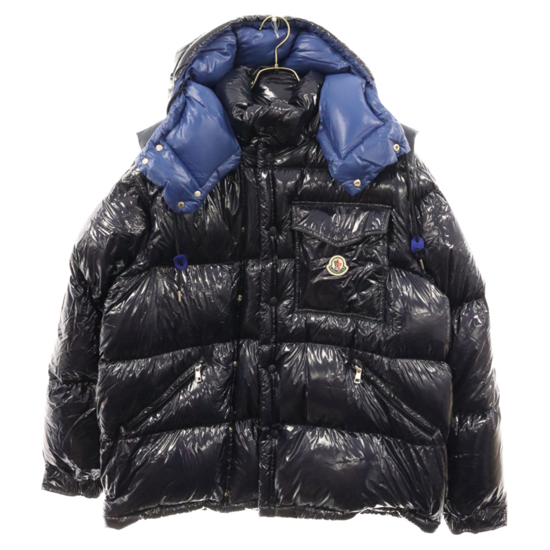 MONCLER(モンクレール)のMONCLER モンクレール KARAKORUM DOWN JACKET I20911A00149 カラコルム ダウンジャケット アウター ネイビー メンズのジャケット/アウター(ダウンジャケット)の商品写真