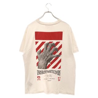 オフホワイト(OFF-WHITE)のOFF-WHITE オフホワイト 19AW×UNDERCOVER HAND DART S/S T-SHIRT ハンドダート半袖Tシャツ カットソー OMAA061G19877011 ホワイト(Tシャツ/カットソー(半袖/袖なし))