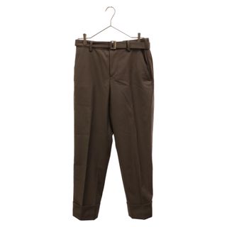 サカイ(sacai)のSacai サカイ 23SS×Loro piana Suiting Pants×ロロピアーナ スーチングパンツ ブラウン 23-03034M(その他)