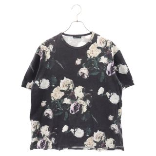 LAD MUSICIAN ラッドミュージシャン T-CLOTH INKJET FLOWER BIG TEE フラワーデザイン 半袖Tシャツ カットソー マルチ 2117-707