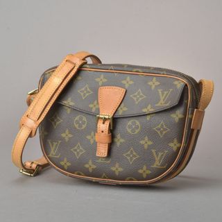 ルイヴィトン(LOUIS VUITTON)の美品◇ルイヴィトン ジュヌフィーユ ショルダーバッグ モノグラム レザー(ショルダーバッグ)