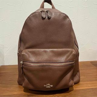 コーチ(COACH)のCOACH コーチ レザー　パックパック　F38288 シボ革 レザー　(バッグパック/リュック)