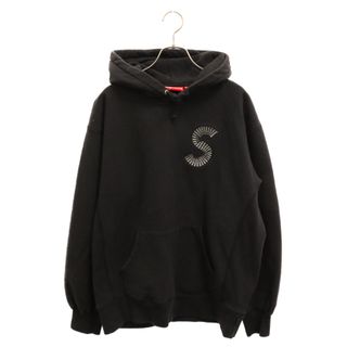 シュプリーム(Supreme)のSUPREME シュプリーム 20AW S Logo Hooded Sweatshirt Sロゴ フーデッドスウェットシャツ プルオーバーパーカー ブラック(パーカー)