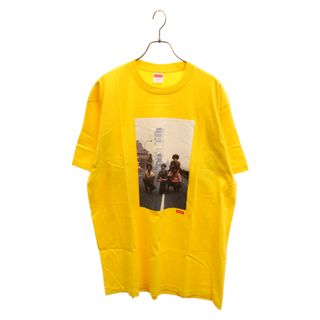 SUPREME シュプリーム 21SS Augustus Pablo Tee オーガスタス パブロ フォトプリント クルーネック カットソー 半袖Tシャツ イエロー