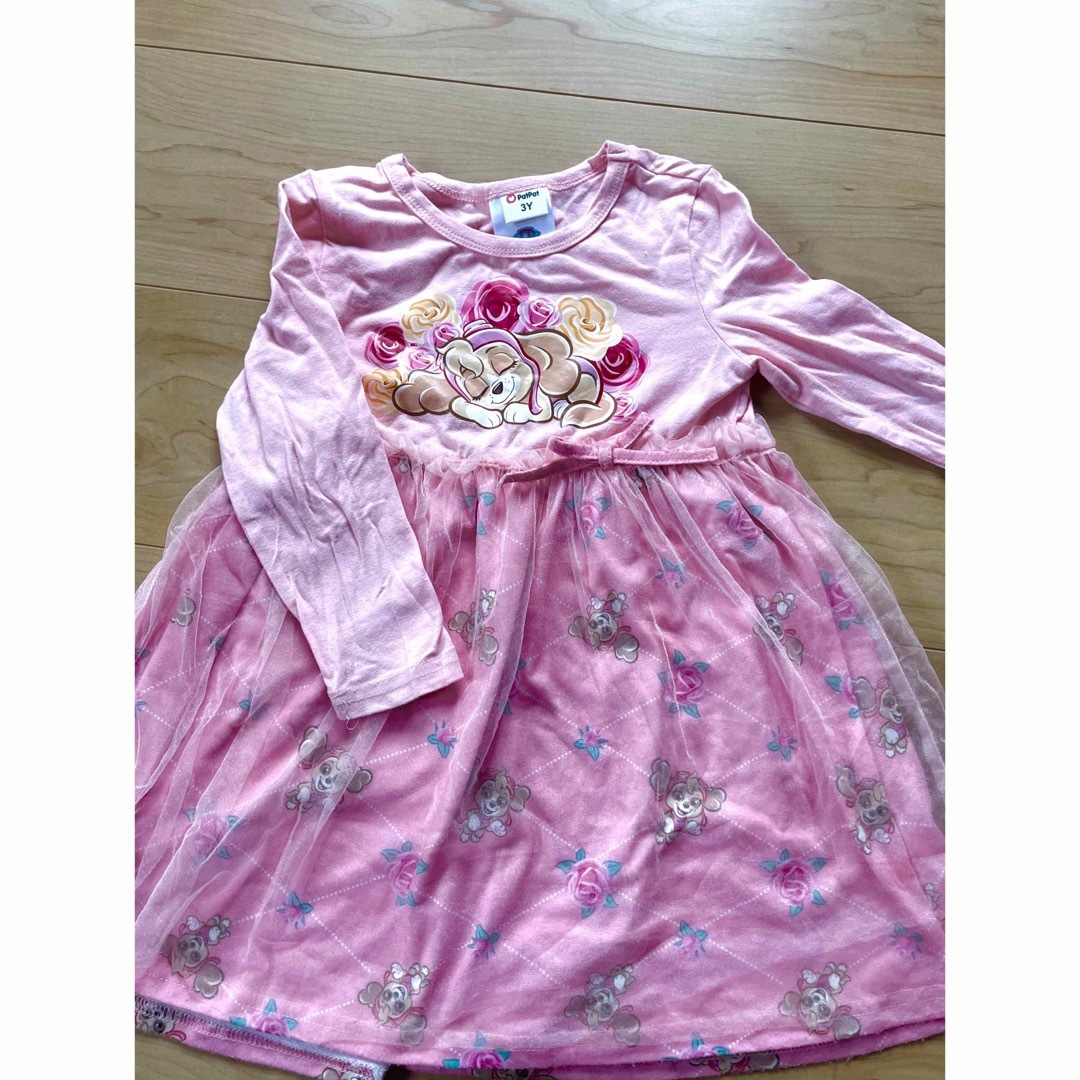 パウパトロール　スカイ　チュールワンピース キッズ/ベビー/マタニティのキッズ服女の子用(90cm~)(ワンピース)の商品写真