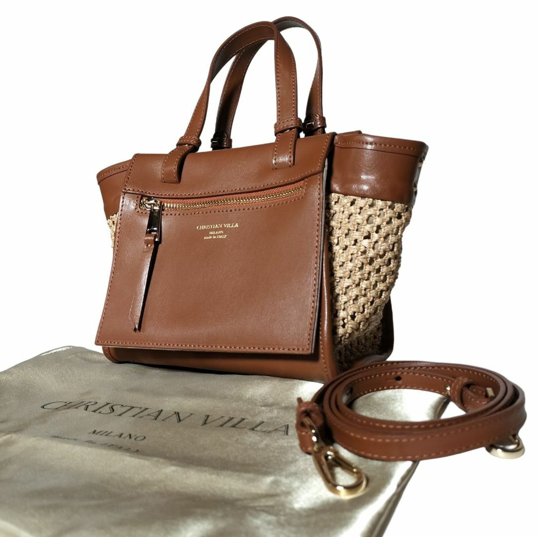 ほぼ新品・美品です】STELLA McCARTNEY トート ダークベージュ ほぼ新品・美品です】STELLA McCARTNEY トート ダークベージュ