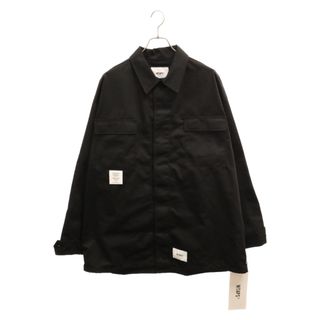 ダブルタップス(W)taps)のWTAPS ダブルタップス 23AW GUARDIAN / JACKET / CTPL. TWILLガーディアン ブルゾン ジャケット 232WVDT-JKM01 ブラック(フライトジャケット)