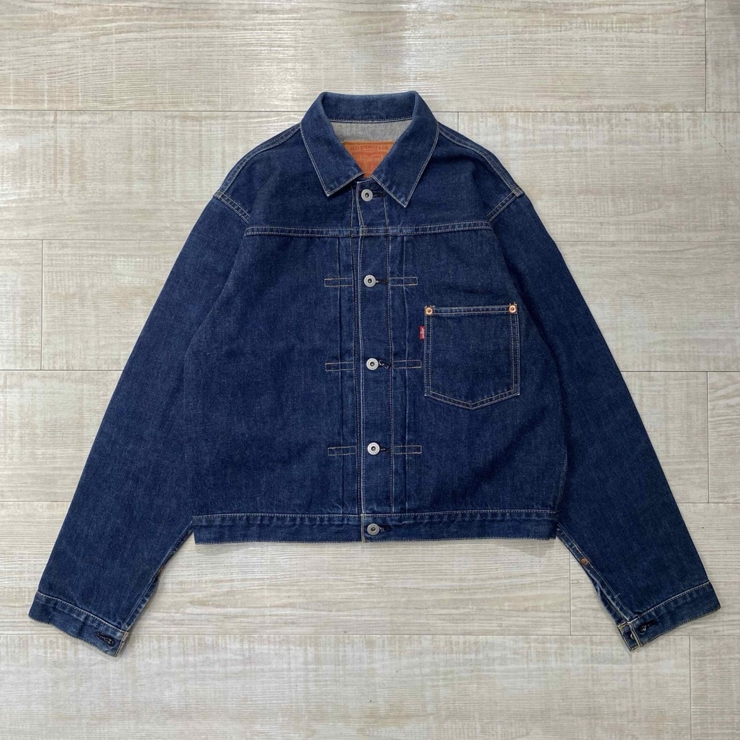 Levi's(リーバイス)の90s 濃紺 LEVI'S 71506 1st 大戦 モデル ジャケット 40 メンズのジャケット/アウター(Gジャン/デニムジャケット)の商品写真