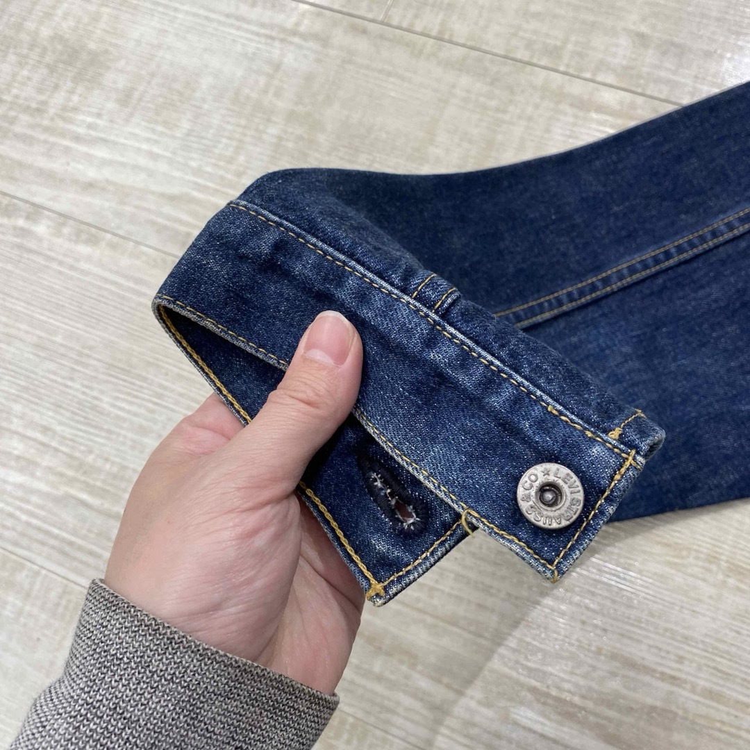 Levi's(リーバイス)の90s 濃紺 LEVI'S 71506 1st 大戦 モデル ジャケット 40 メンズのジャケット/アウター(Gジャン/デニムジャケット)の商品写真