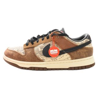 ナイキ(NIKE)のNIKE ナイキ DUNK LOW PRM Head 2 Head CO dot JP ダンク ロー プロ ヘッドトゥヘッド シーオードットジェーピー ローカットスニーカー ブラウン US9/27.0cm FJ5434-120(スニーカー)