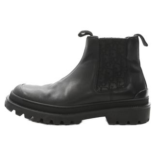 ディオール(Dior)のDIOR ディオール EXPLORER II CHELSEA BOOT オブリーク エクスプローラ サイドゴアチェルシーブーツ ブラック(ブーツ)