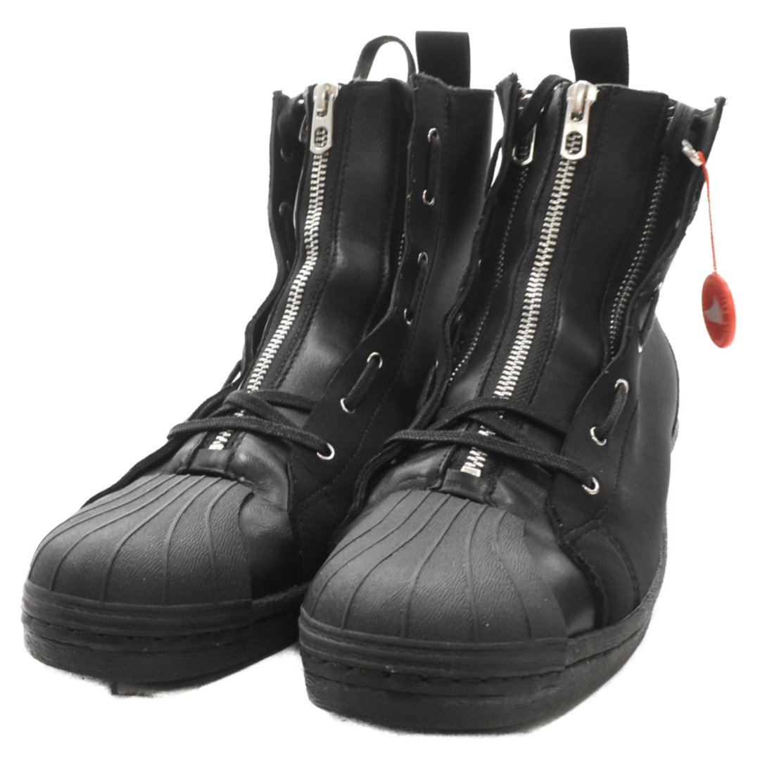 Yohji Yamamoto ヨウジヤマモト ×adidas YY ZIPPER STAR MID F34294 ハイカットスニーカー ブラック US9/27cm Yohji Yamamoto ヨウジヤマモト ×adidas YY ZIPPER STAR MID F34294 ハイカットスニーカー ブラック US9/27cm