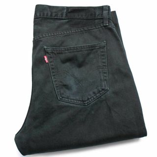 リーバイス(Levi's)のLevi'sリーバイス ブラック デニムパンツ w37★SDP2529 ユーロ オールド ジーンズ ストレート 505 オーバーサイズ ビッグサイズ(デニム/ジーンズ)