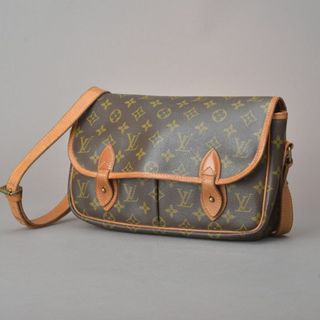 ルイヴィトン(LOUIS VUITTON)のルイヴィトン◇ジベシエールMM ショルダーバッグ モノグラム レザー 斜め掛け(ショルダーバッグ)