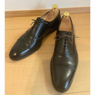 フェラガモ(Ferragamo)のフェラガモ 革靴 ブラック 7 1／2(ドレス/ビジネス)
