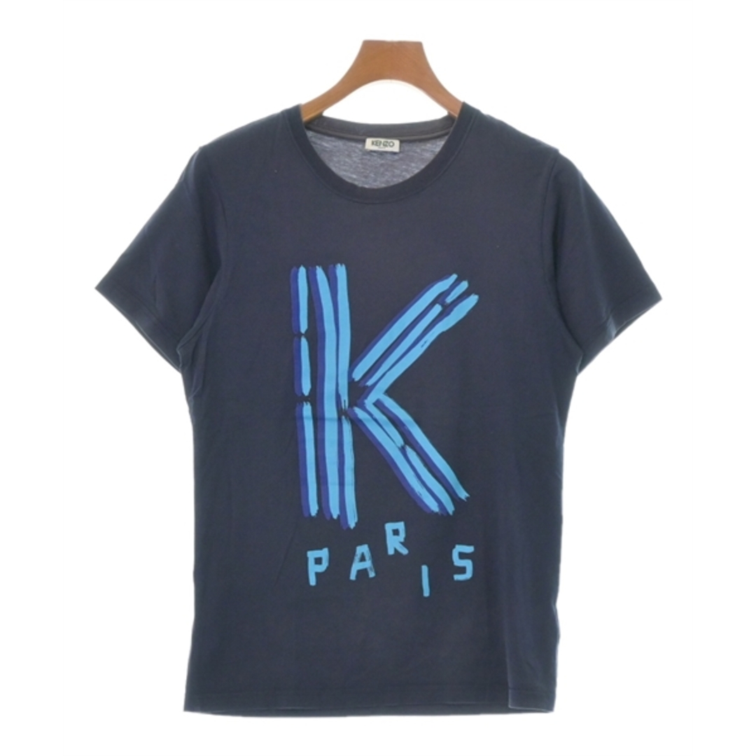 KENZO(ケンゾー)のKENZO ケンゾー Tシャツ・カットソー -(M位) 紺 【古着】【中古】 メンズのトップス(Tシャツ/カットソー(半袖/袖なし))の商品写真