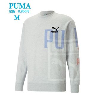 プーマ(PUMA)の新品【PUMA】プーマ CLASSICS GEN クルーネック　スウェット　Ｍ(スウェット)