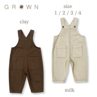 ザラ(ZARA)のGROWN デニムオーバーオールmilk 24ss(パンツ/スパッツ)