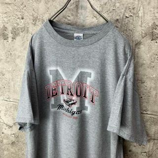 サンタモニカ(Santa Monica)のNo221ミシガン　デトロイト　オーバーサイズ　Tシャツ　古着　90s(Tシャツ/カットソー(半袖/袖なし))