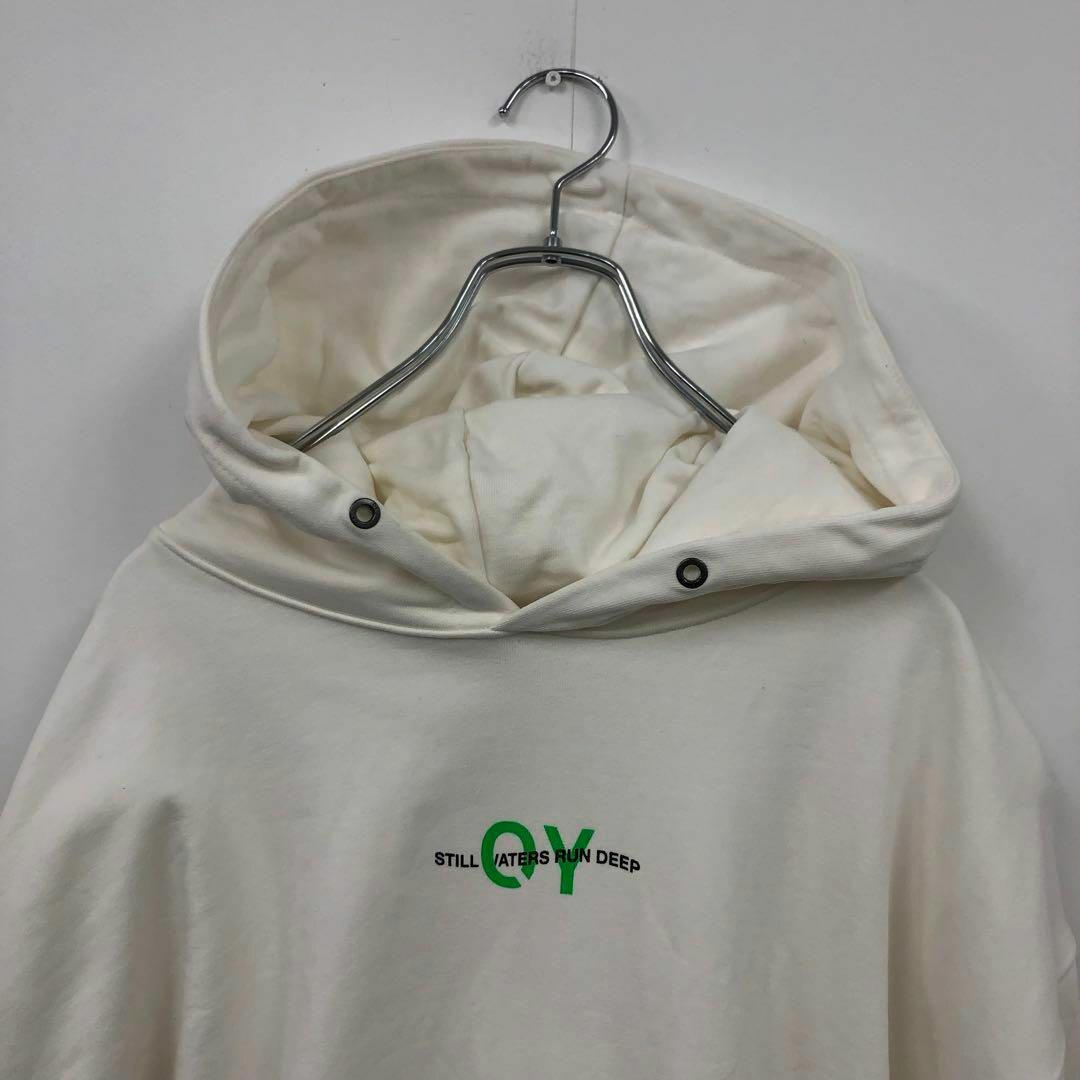 OY(オーワイ)の【OY】WAVE LOGO HOODIE バックプリントプルオーバーパーカー メンズのトップス(パーカー)の商品写真