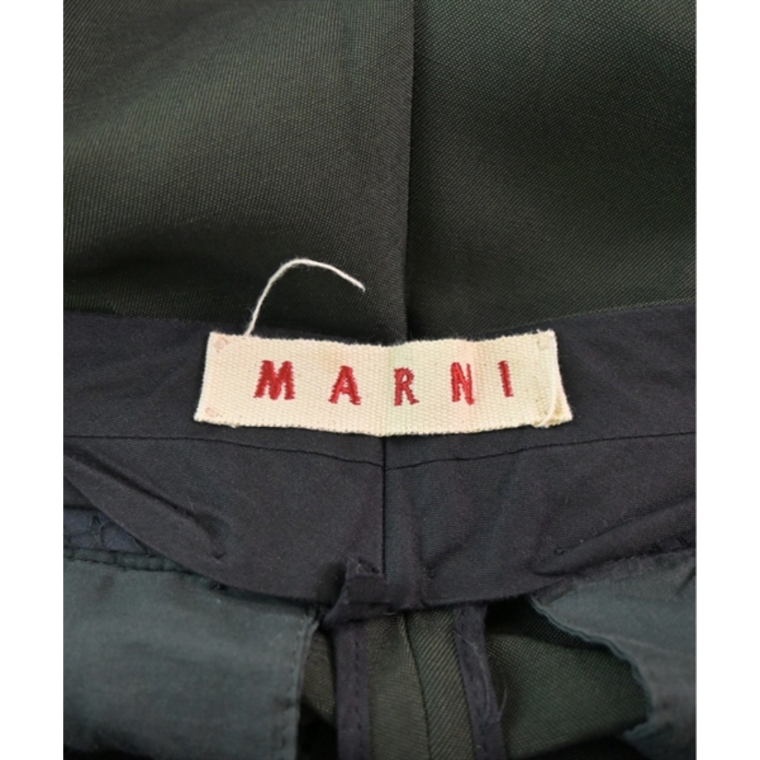 Marni(マルニ)のMARNI マルニ クロップドパンツ 40(M位) 緑 【古着】【中古】 レディースのパンツ(クロップドパンツ)の商品写真