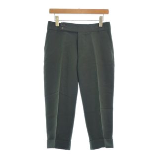 マルニ(Marni)のMARNI マルニ クロップドパンツ 40(M位) 緑 【古着】【中古】(クロップドパンツ)